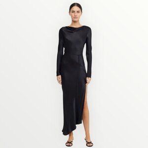 Bec + Bridge Moon Dance Long Sleeve Cowl Dress